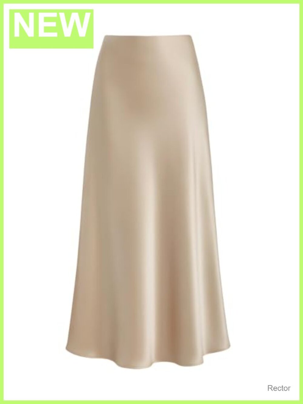 Satin High Waisted A-Line Maxi Skirt Long Flowy Formal